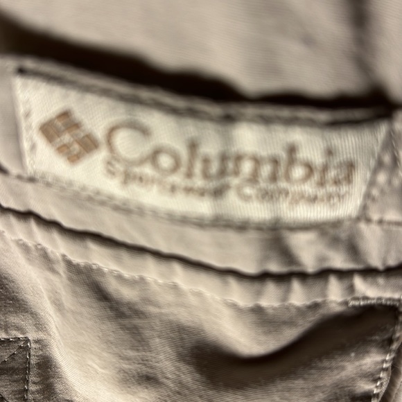 Columbia Mens LS PFG Vented Fishing Shirt Color Tan Size 5XL - Picture 2 of 5